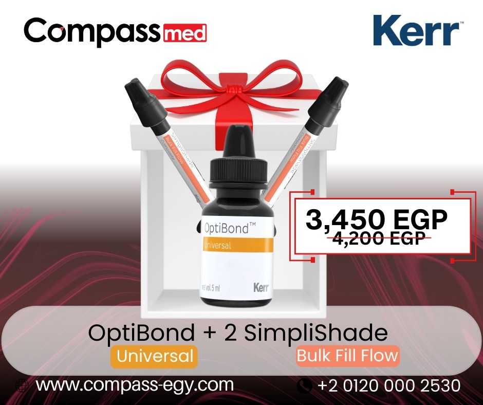 Optibond universal + 2 Simplishade Flow